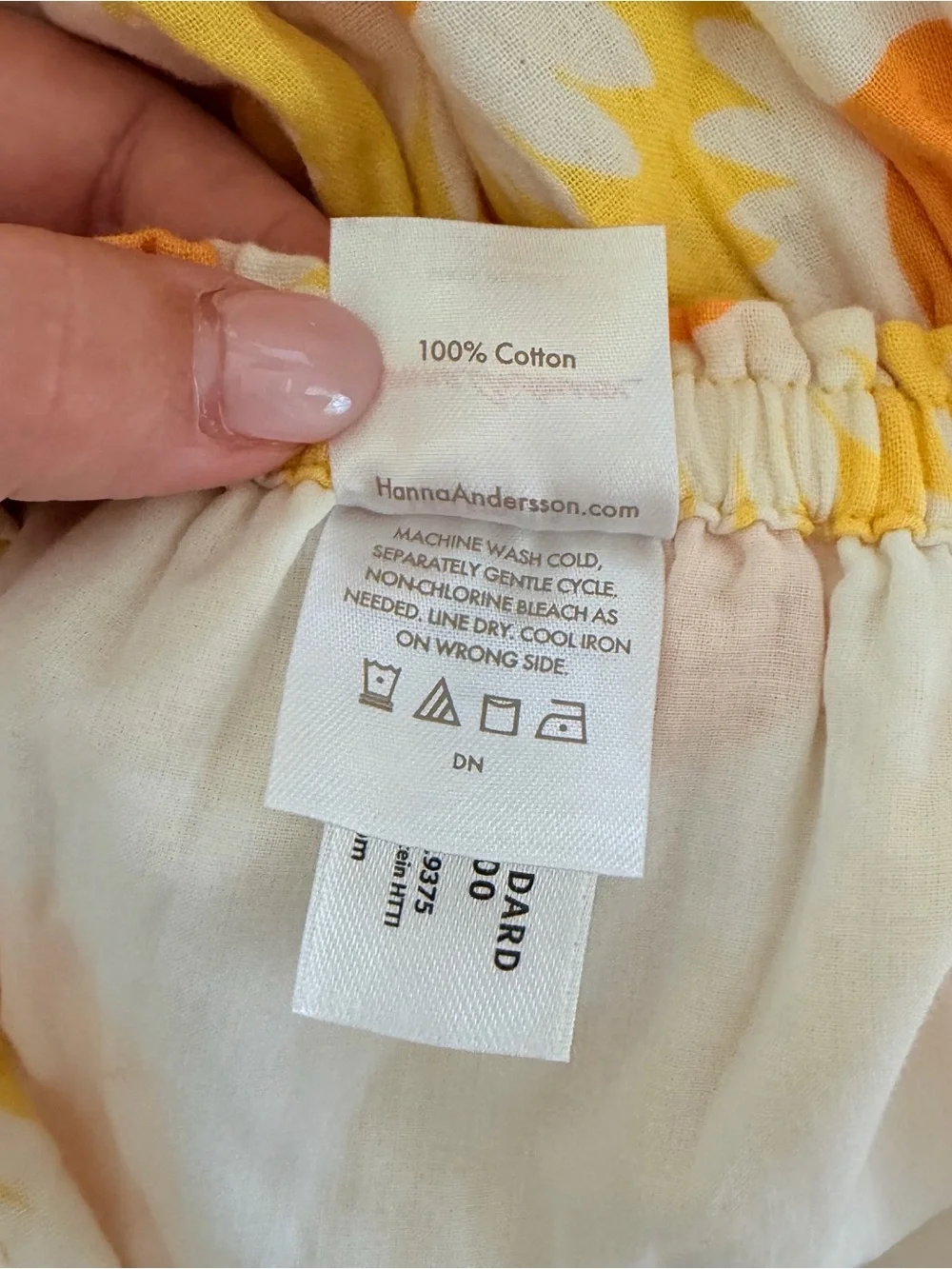 HANNA ANDERSSON Girls MUSLIN TIERED TWIRLY SUNNY SUNFLOWERS SUN DRESS Size 10